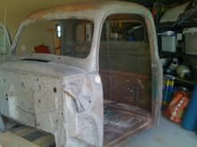 hot 028 Blasted the cab took off the patina..