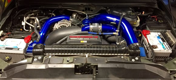 Installed the Sinister Diesel Cold Air intake/filter Dec/15