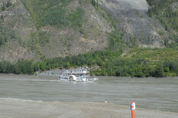 A river boat out of Dawson City......