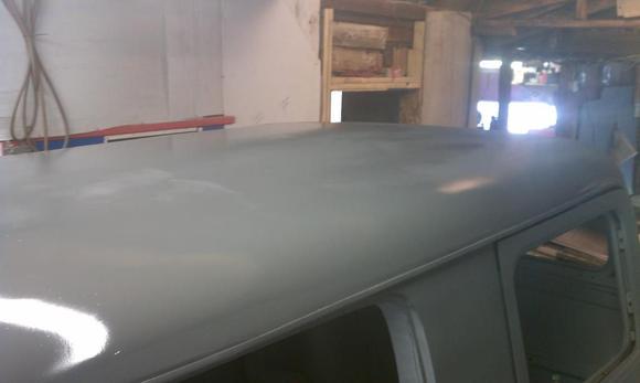 primered roof