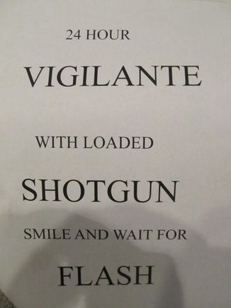 shotgun sign