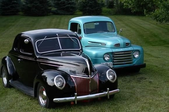 1939 Deluxe Coupe &amp; 1950 F1