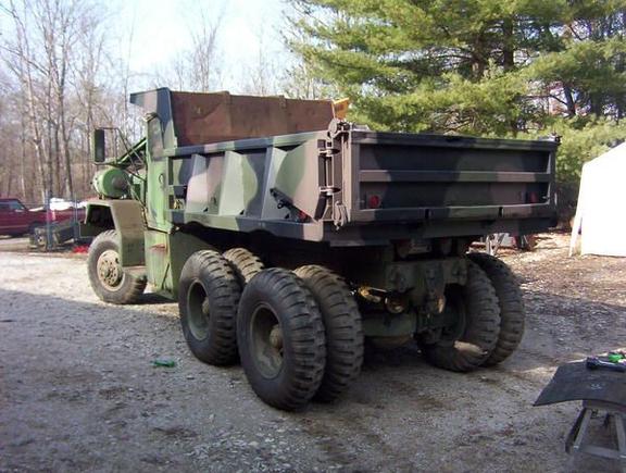 XM817 Dump, with fresh paint on the bed