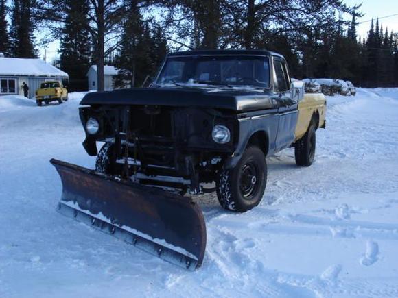 37 years later the 74 is plowing again