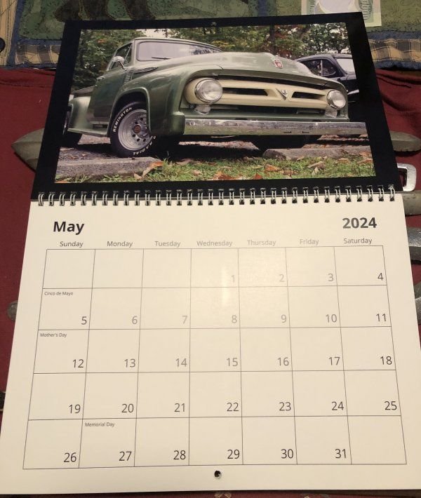 Truckstock 2023 Calendars (for 2024) have shipped Ford Truck