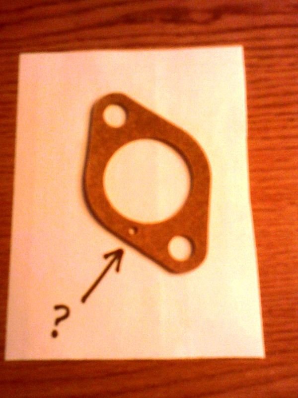 What is the purpose of this carb base gasket? Ford Truck Enthusiasts