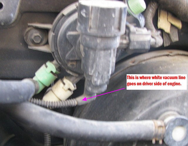 Vacuum lines sections missing_need info how they connected - Ford Truck