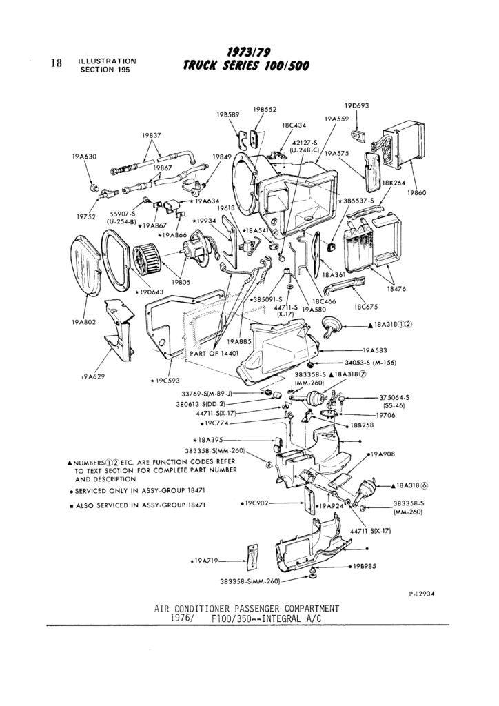 1976 F250 Under Dash Heater/AC control Vacuum Hose Diagram Ford Truck Enthusiasts Forums