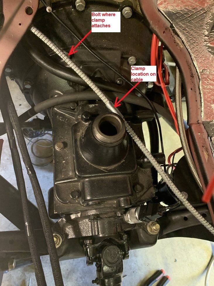 Emergency brake cable 1951 ford f1 Ford Truck Enthusiasts Forums