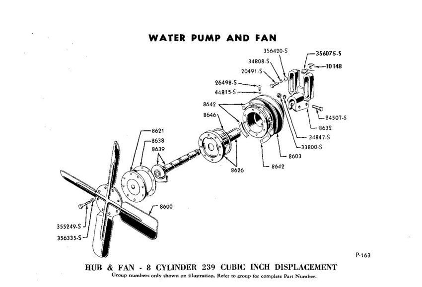 Fan assembly 1951 8BA Ford Truck Enthusiasts Forums