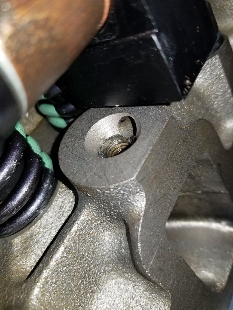 Head oil restrictor and drip tray question Ford Truck Enthusiasts Forums