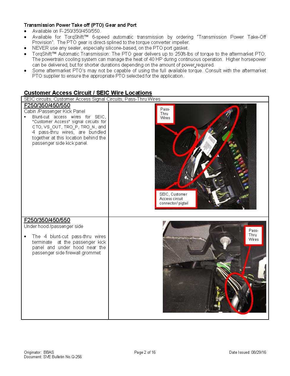 Not sure if this will help, but just in here's an SVE Bulletin we got on the new PTO's. I don't know how to upload a file guys so I just did ...