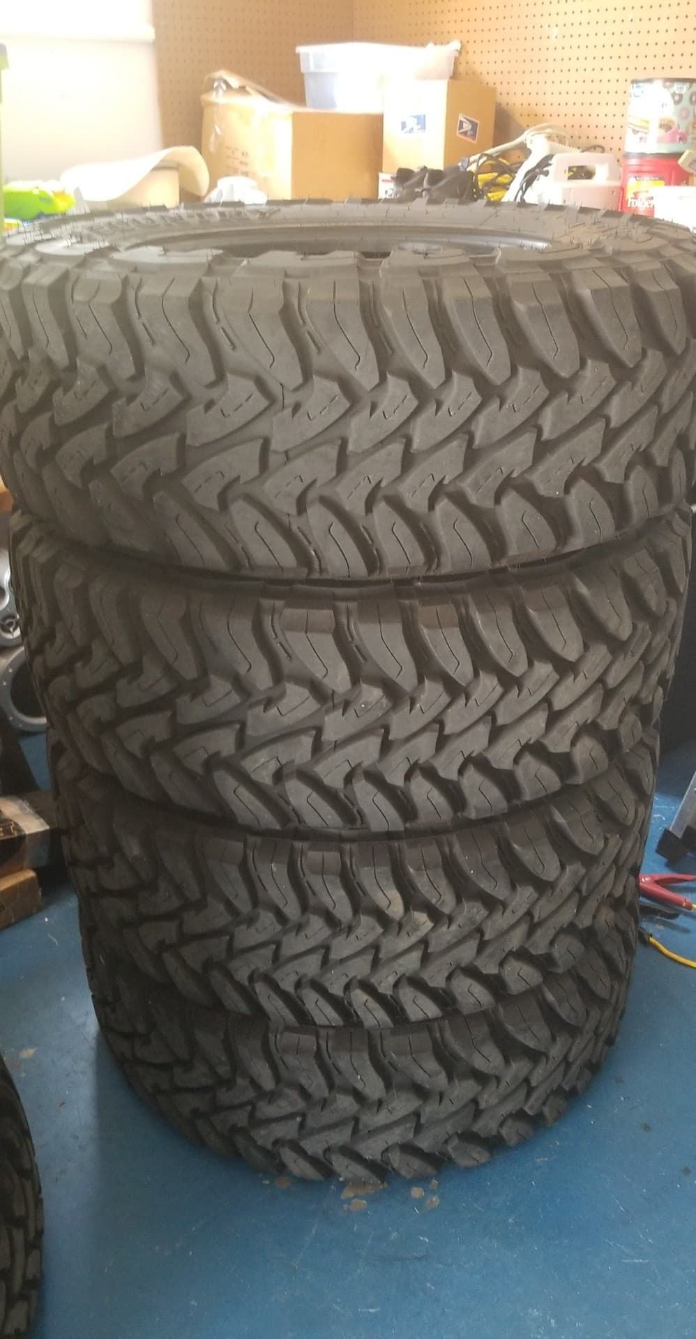 Wheels and Tires/Axles - 37x12.50x20 Toyo M/T - Used - Lake Wales, FL 33898, United States