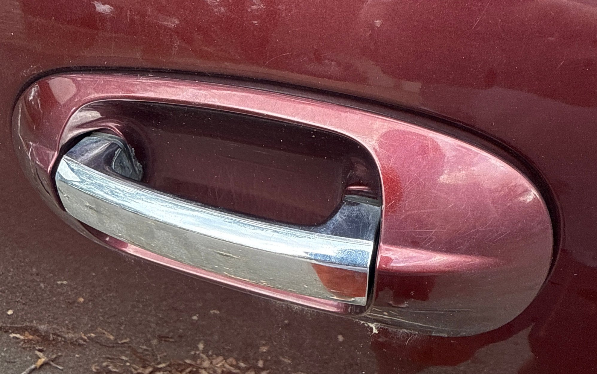 Drivers side door handle