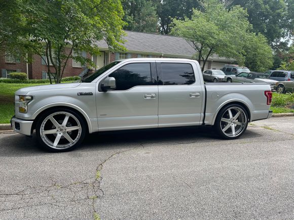 2015 F-150 Lariat on 26 Forgis