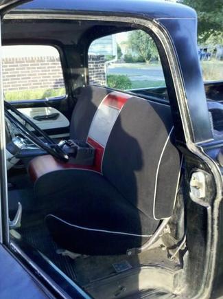 63 F-100 unibody - seat was redone by previous owner