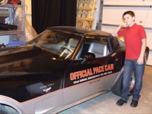 Me and a pace car from 1978