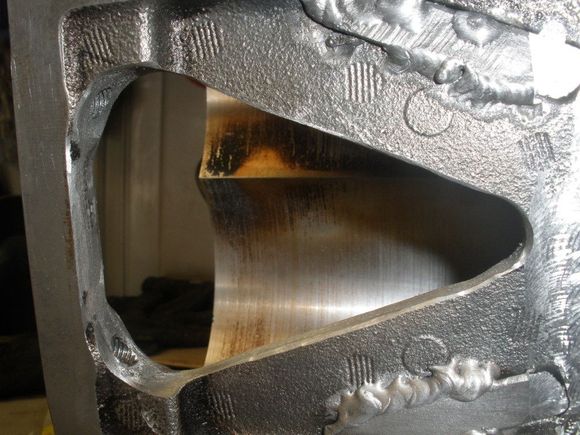 Outlet on supercharger opened up.