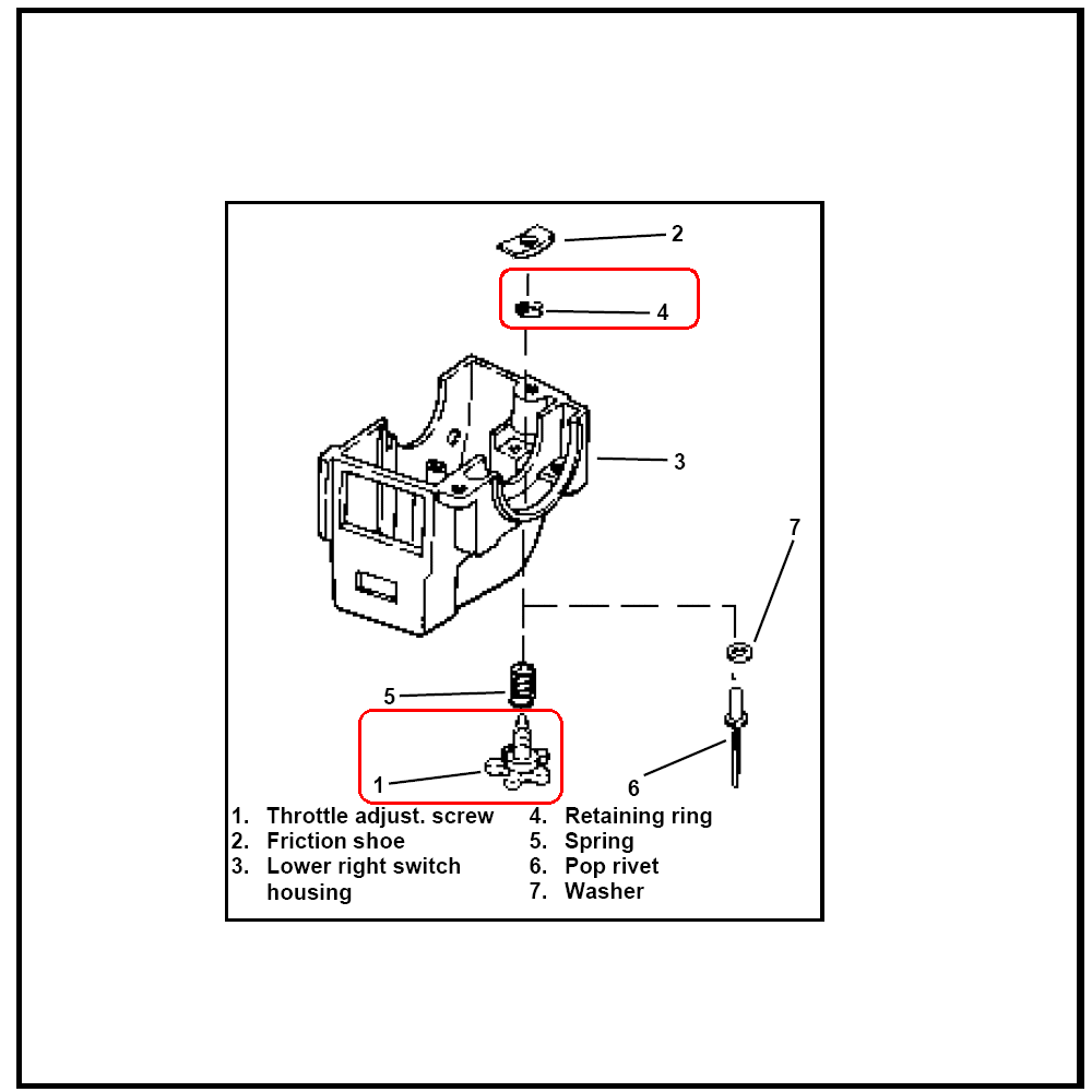 harley davidson throttle lock screw