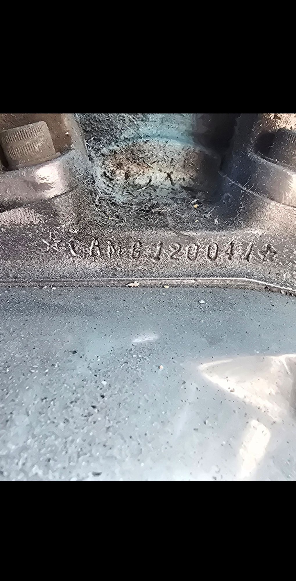 Here is my engine number