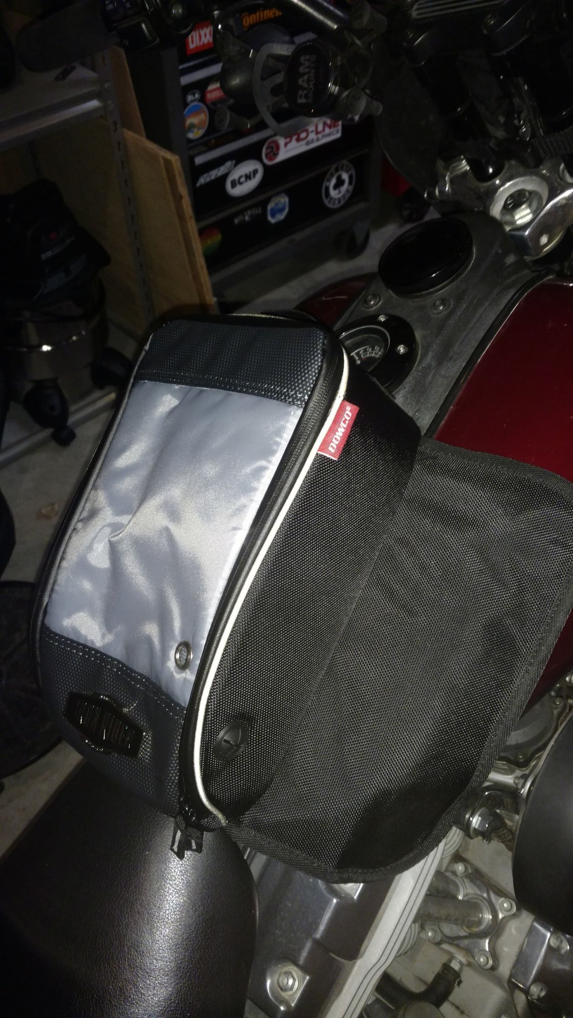 Dowco Iron Rider Tank bag Harley Davidson Forums
