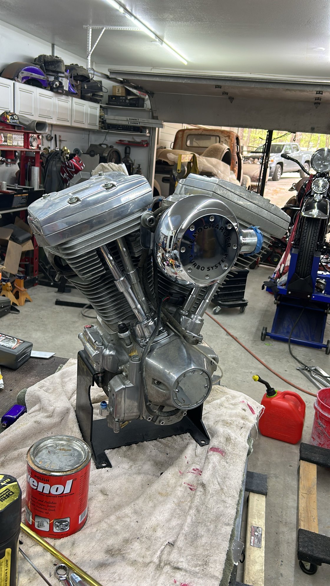 Aero charger turbo kit hope I can get it all back together and if all the parts are here Hoping !!
