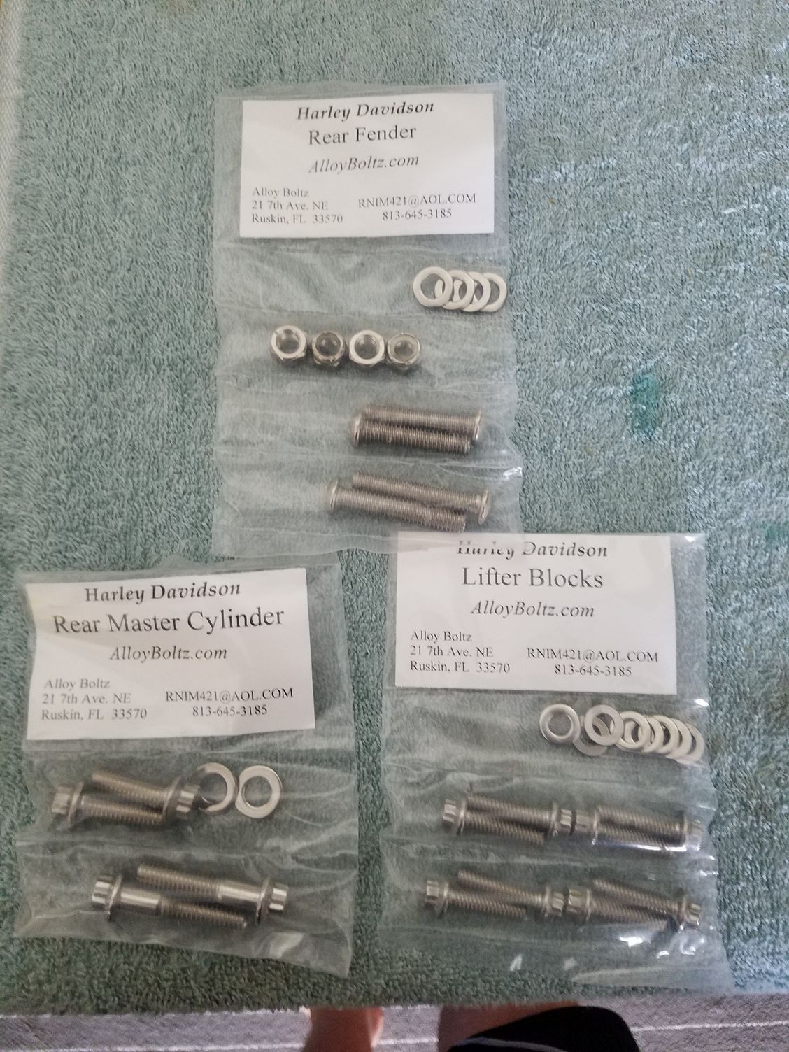 Sportster 12pt ARP polished bolts Harley Davidson Forums