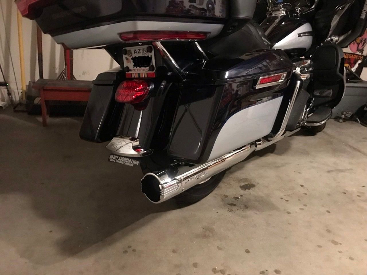 harley davidson stock exhaust