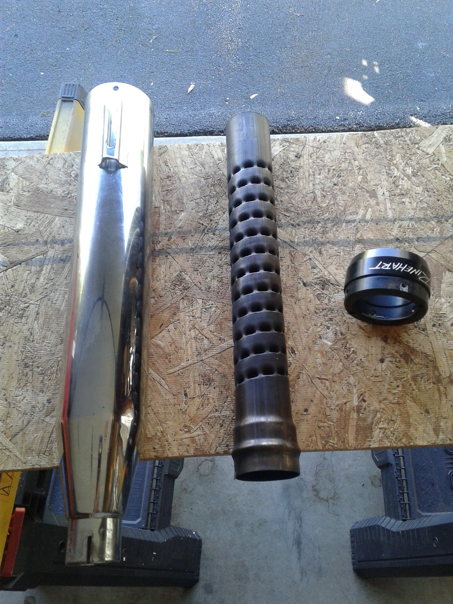 Adding Baffles to EVO slipons Page 2 Harley Davidson Forums