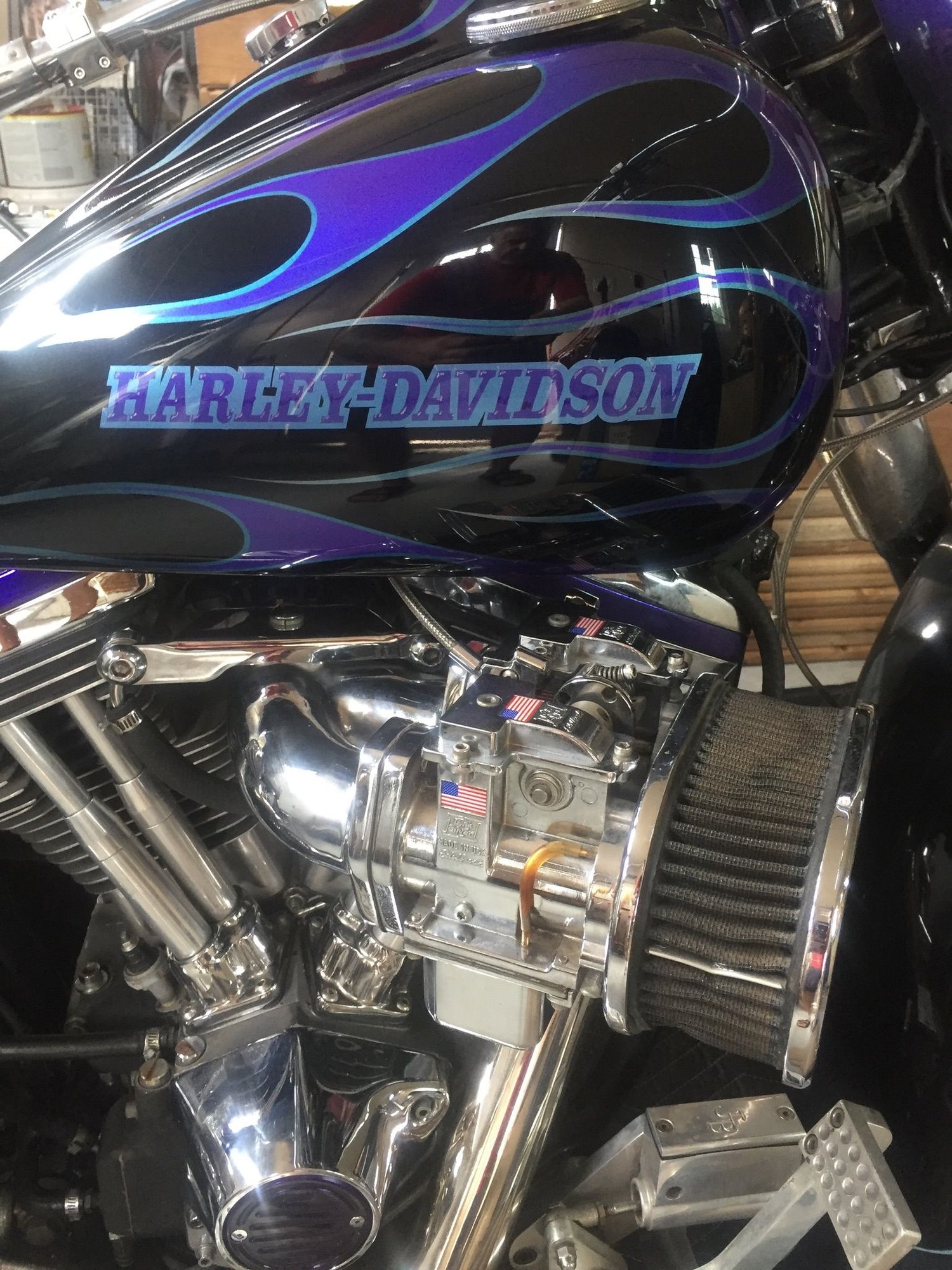 Harley dual carb setup Harley Davidson Forums