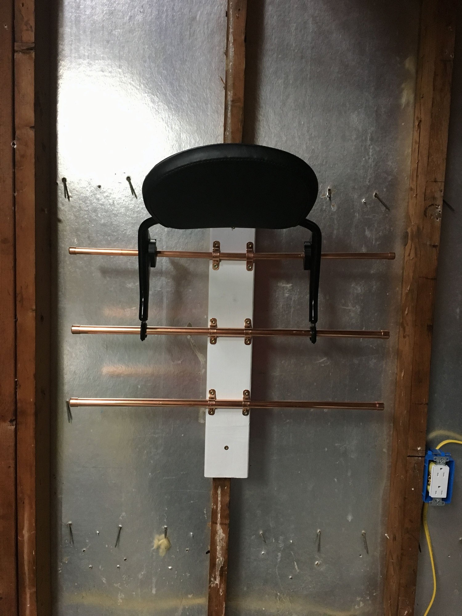 Storage rack for sissy bar and tour pack Harley Davidson Forums