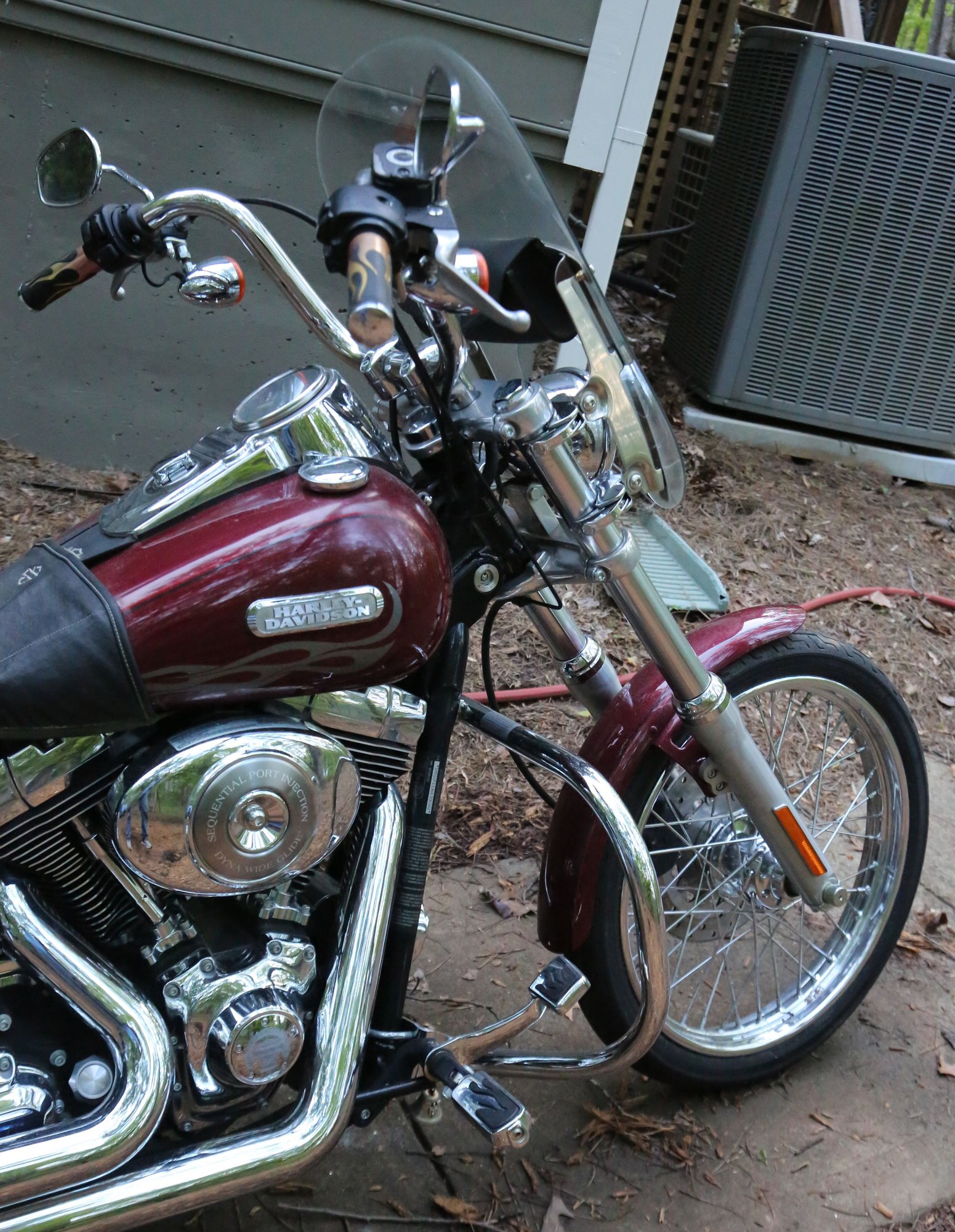 black cherry pearl harley
