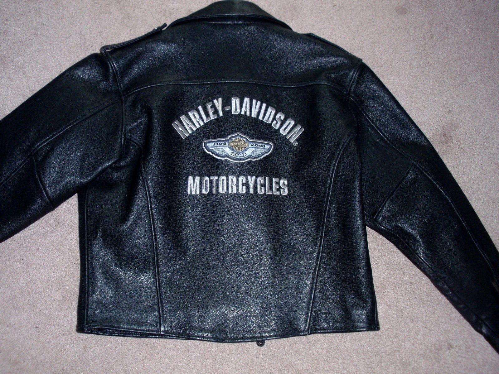 Harley-Davidson® Men's FXRG Midweight Leather Jacket 98518-09VM