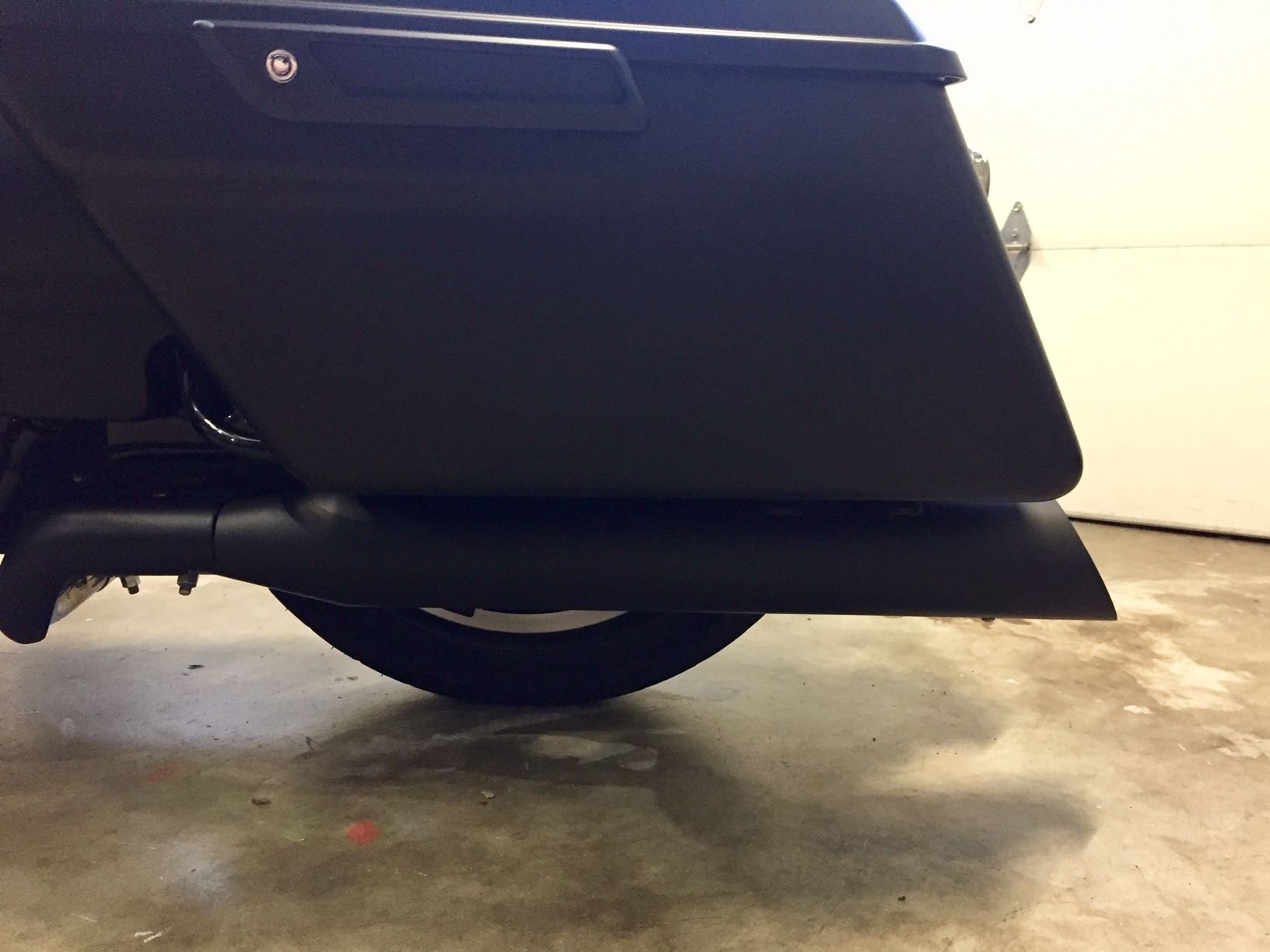 FUEL MOTO Jackpot 4" Black Ceramic Street Outlaw Slip On Mufflers