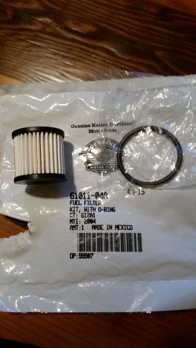 Fuel filter 6101104A 10 shipped Harley Davidson Forums