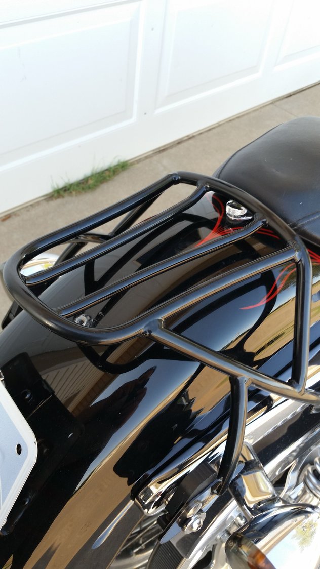 FS/FT Harley quick detach solo luggage rack Harley Davidson Forums