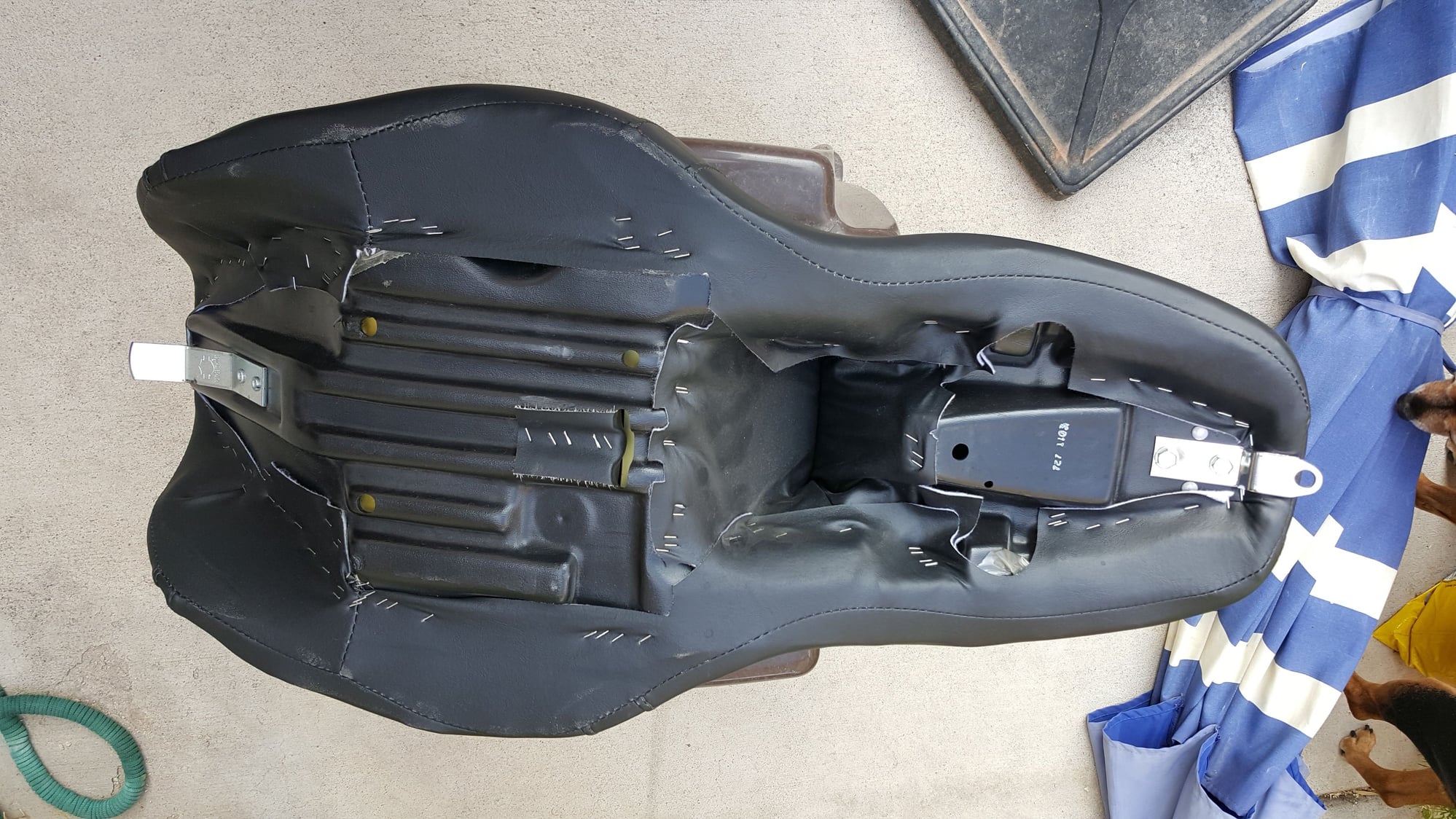 Road King Stock Seat - was on 2004 - Harley Davidson Forums