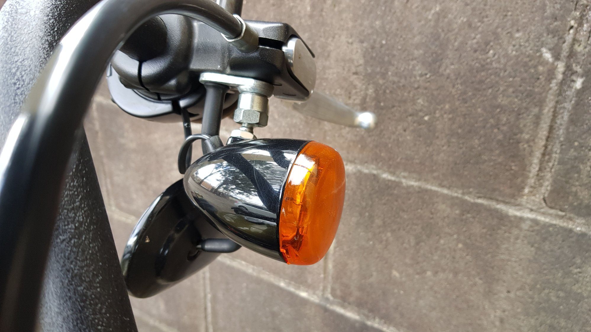 Street bob flipped mirrors Page 2 Harley Davidson Forums