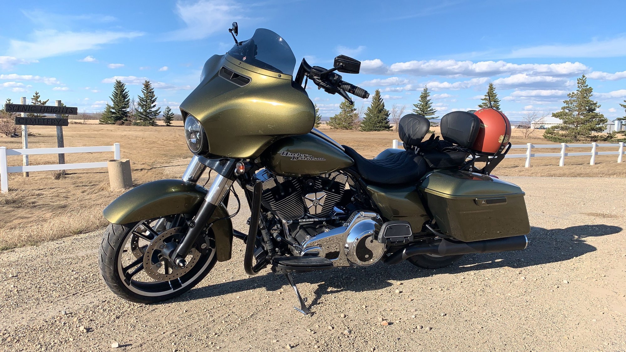 Olive Gold Street Glide Page 3 Harley Davidson Forums