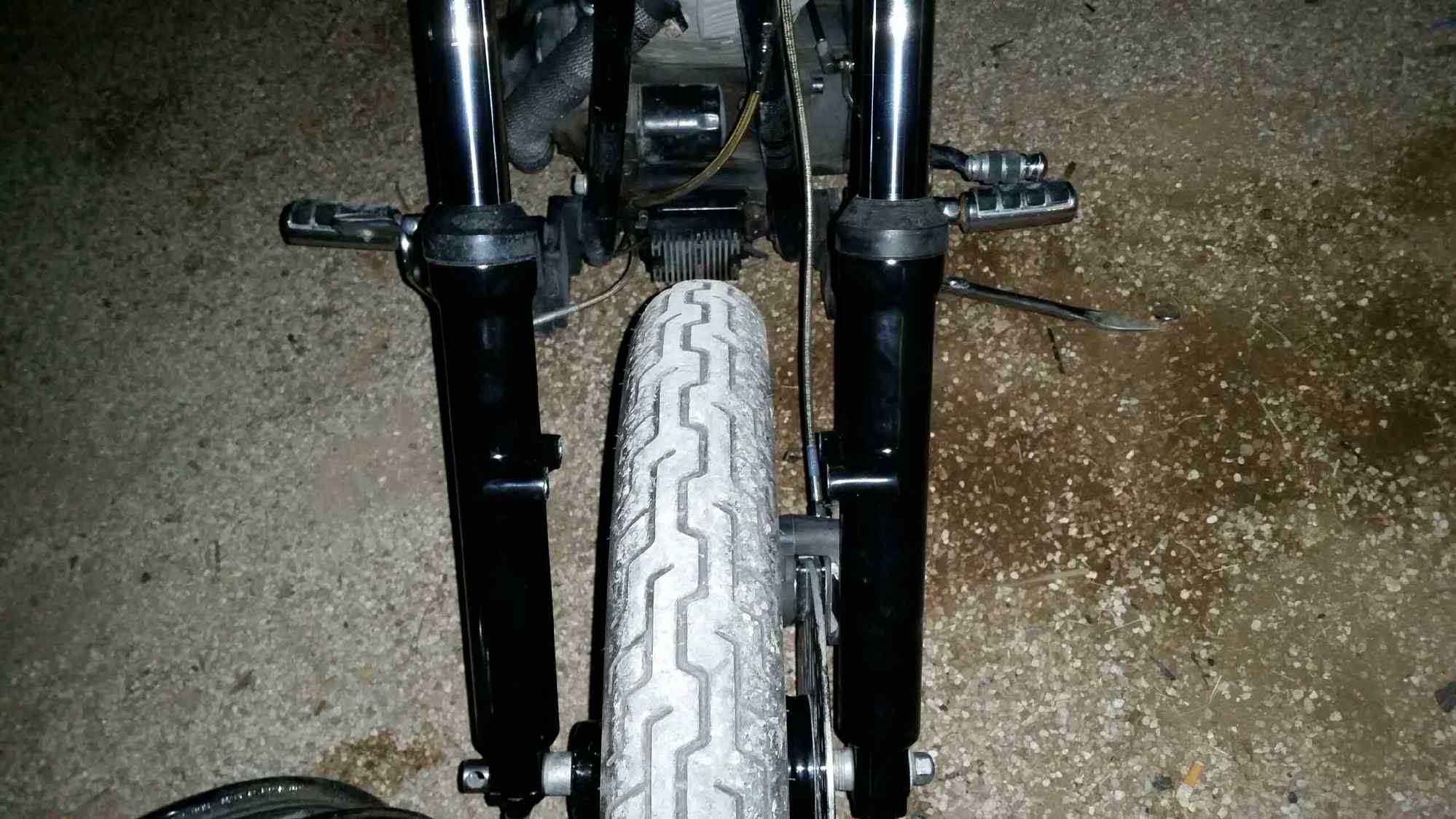New front wheel alignment issues.... Harley Davidson Forums