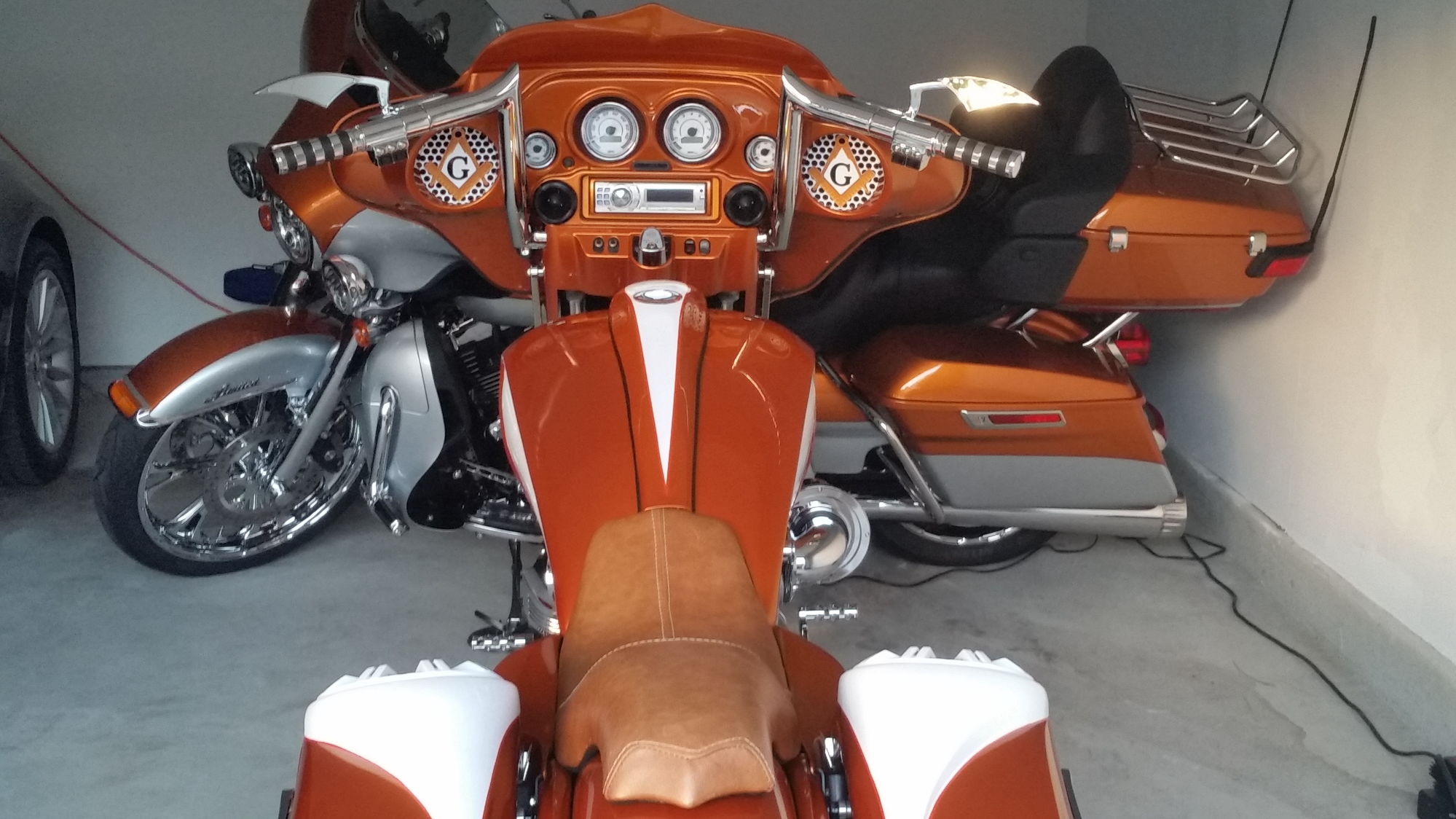 10" or 12" Ape Hangers on a 09 Street Glide - Page 2 - Harley Davidson