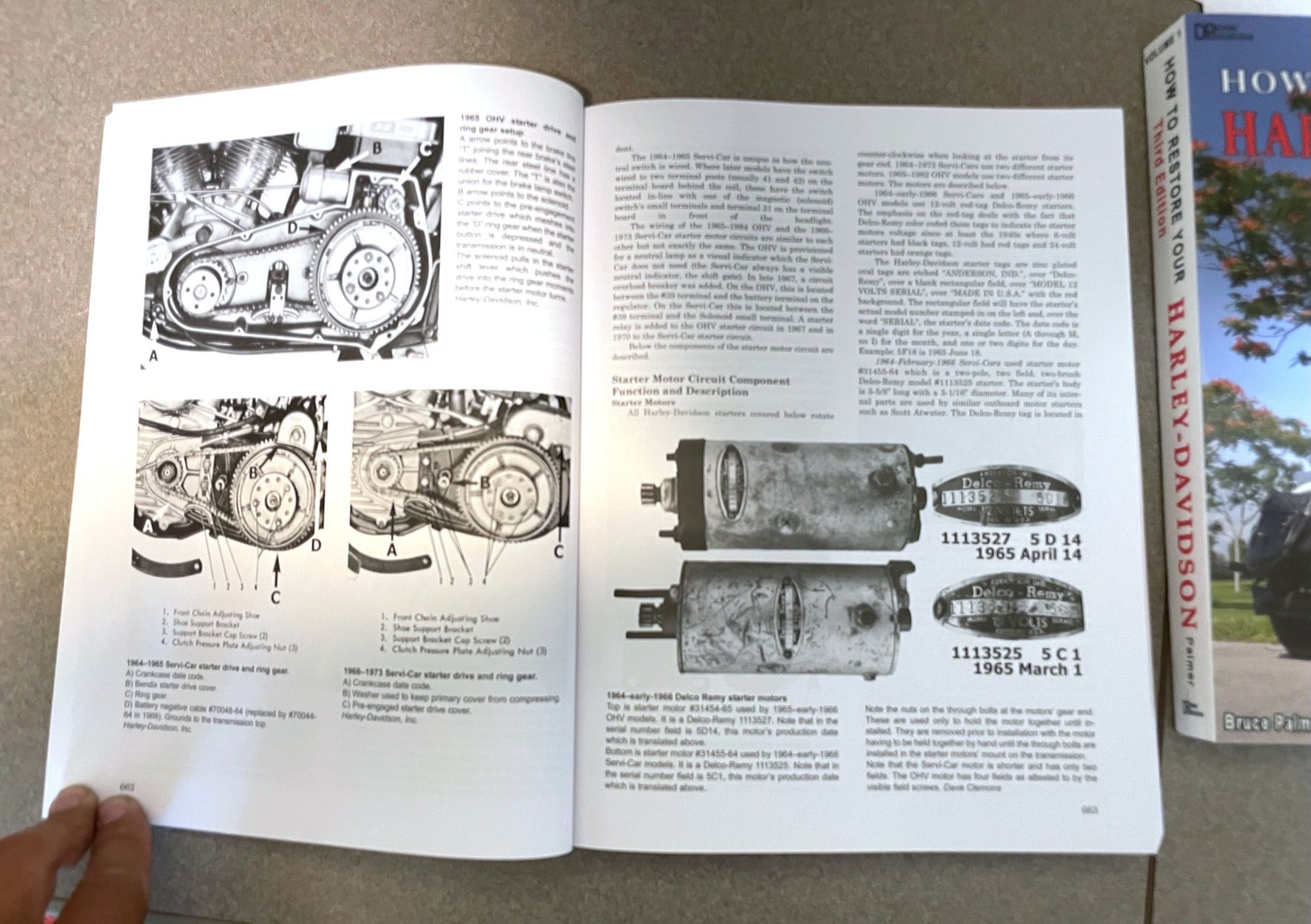 Bruce Palmer guide to restoring your HD 3rd edition $150 - Harley