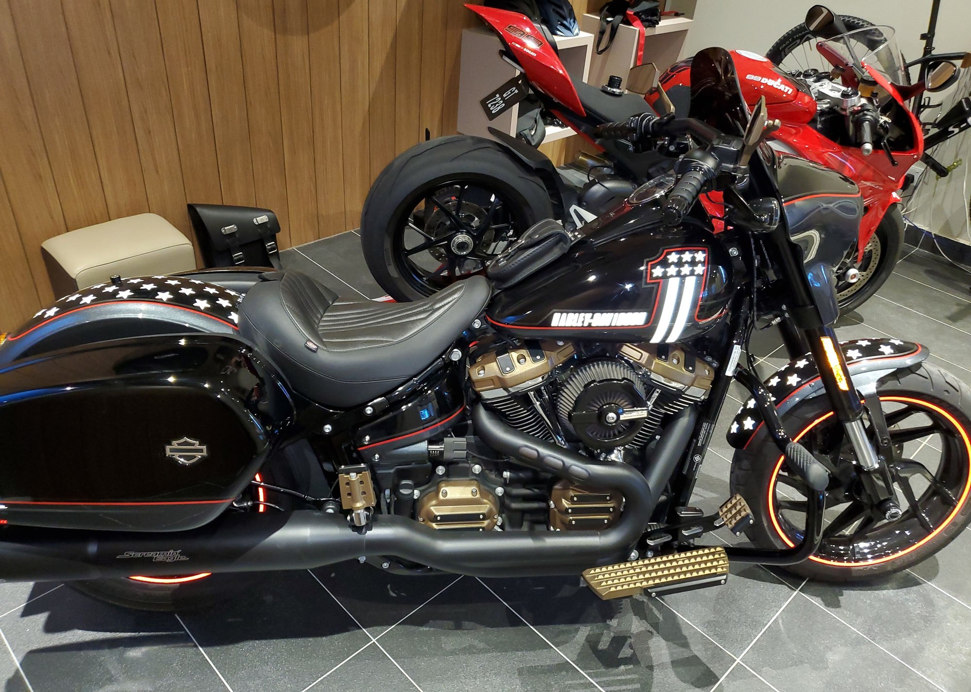 Sport Glide seat Page 3 Harley Davidson Forums