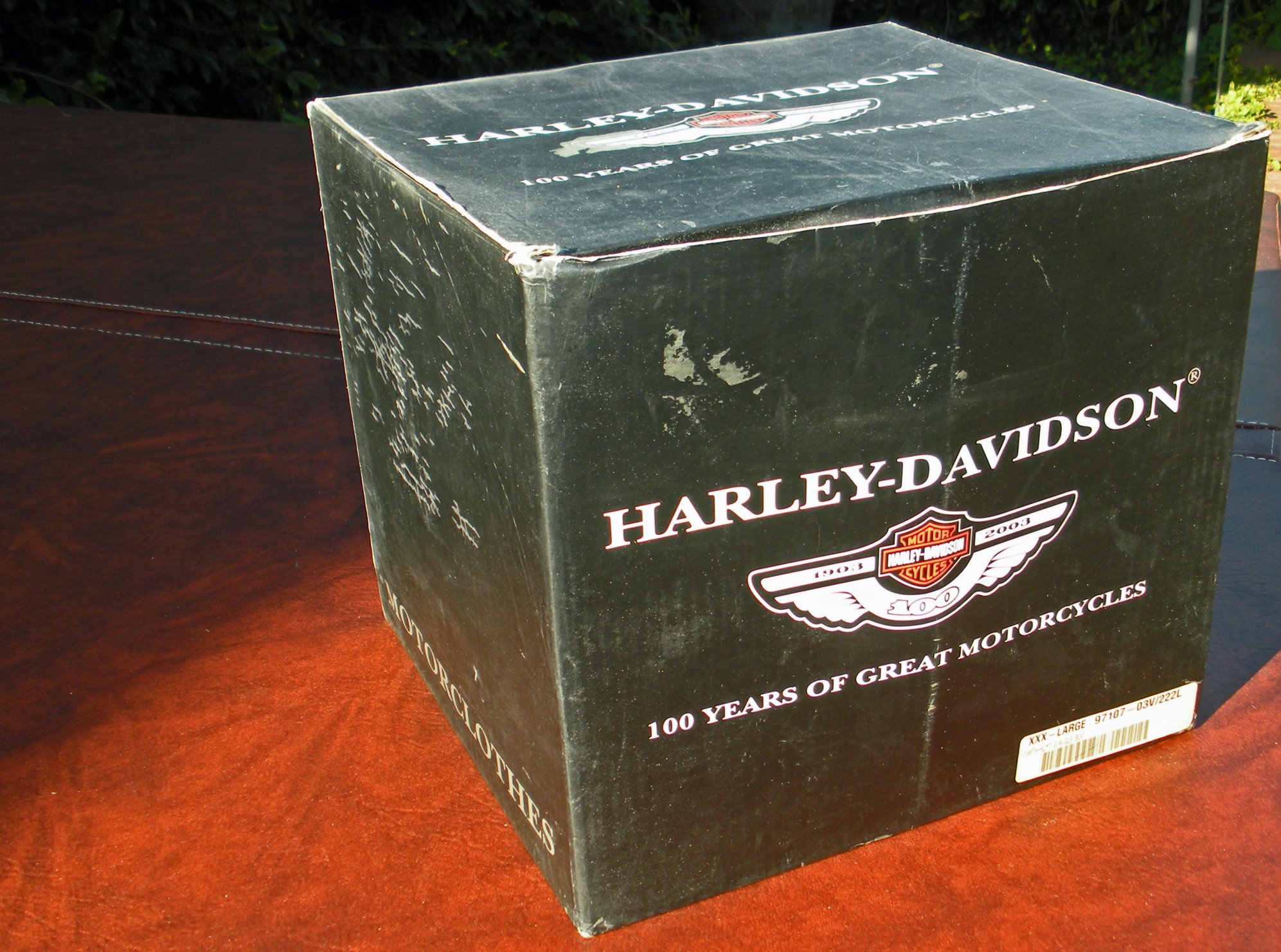 Brand new Harley-Davidson 100th Anniversary 3/4 Face Helmet, Size XXXL ...