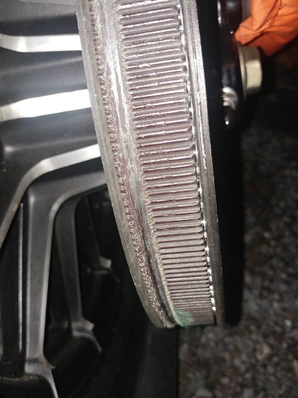 Drive belt damage Harley Davidson Forums