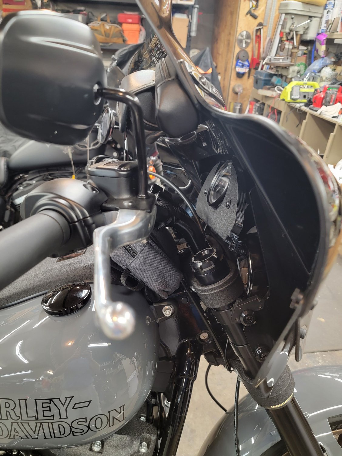 Front street bob turn signal relocation? Harley Davidson Forums