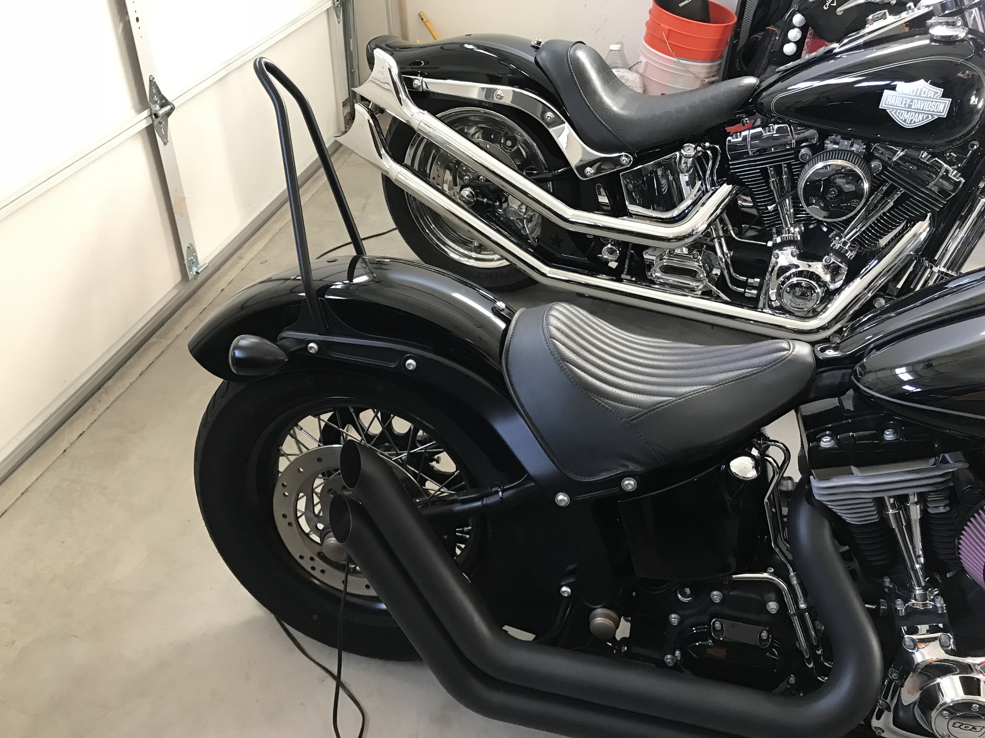 Sissy bar for 2018 Softail Slim - Harley Davidson Forums