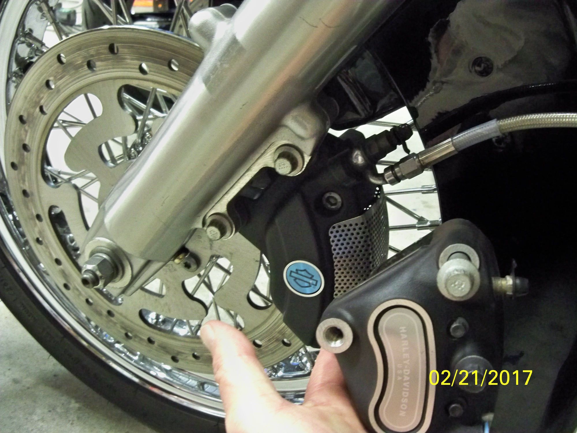 Harley Davidson Greenville Sc >> 2014 front Enforcer wheel to an 05 Electra Glide - Harley ... Harley Davidson Greenville Sc >> 2014 front Enforcer wheel to an 05 Electra Glide - Harley ...