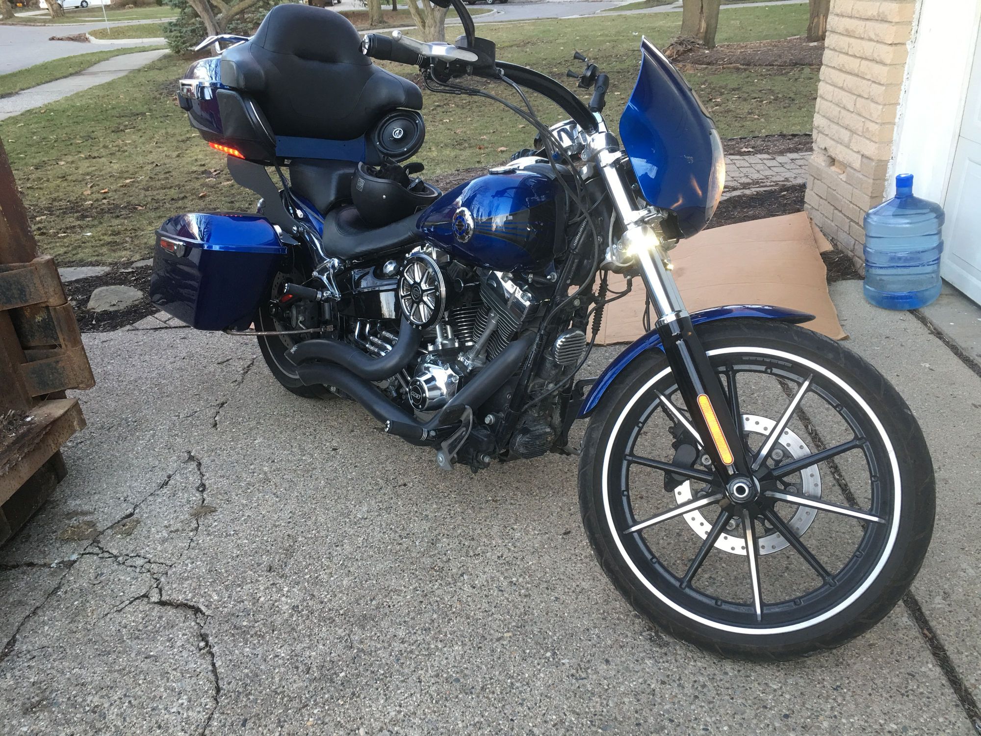 Breakout long trip Saddlebag solutions? Harley Davidson Forums