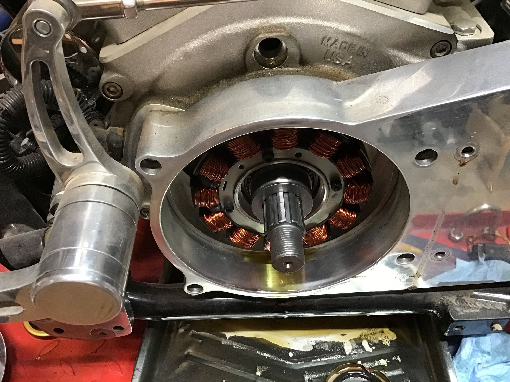 Changing engine crankcase seal & spacer Page 2 Harley Davidson Forums